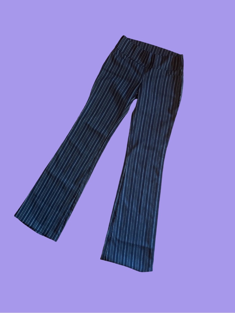4/30$ Vintage Y2K pin striped flared pants | Vintage